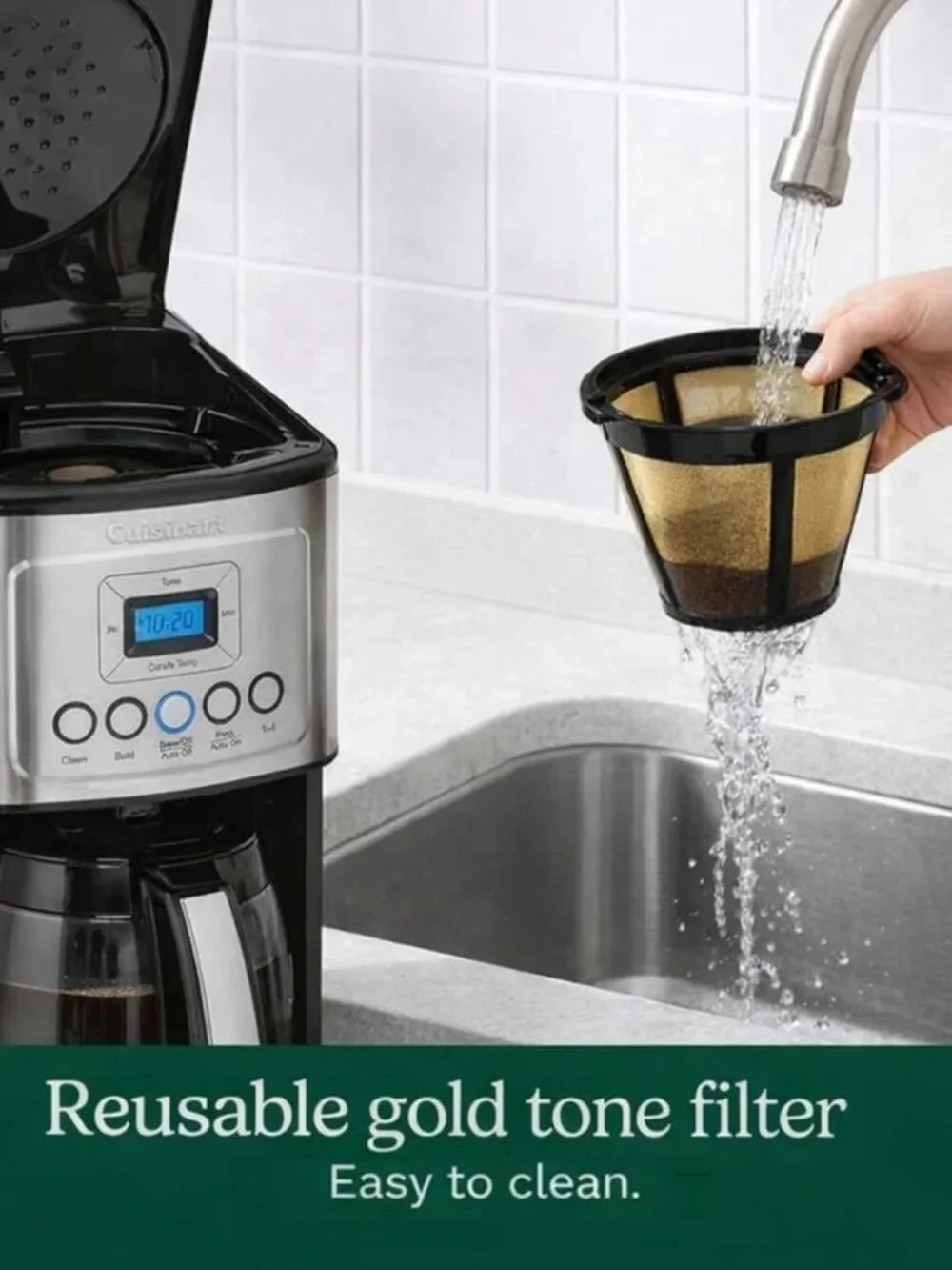 Cuisinart 14-Cup Programmable Coffee Maker, PerfecTemp Glass Carafe NWT